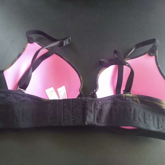 Victoria’s Secret Pink Camo Print Wear Everywhere Size 34A - Picture 4 of 7